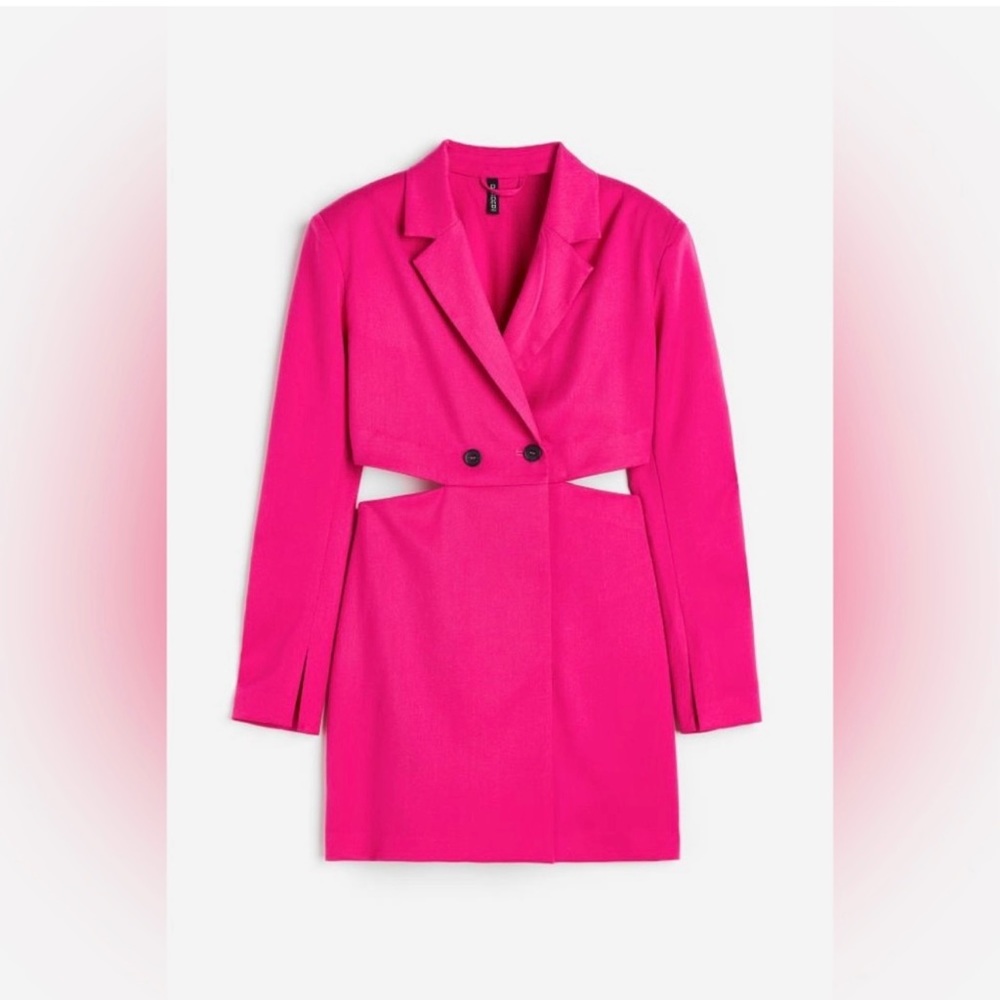 H&M Cut Out Jacket Dress